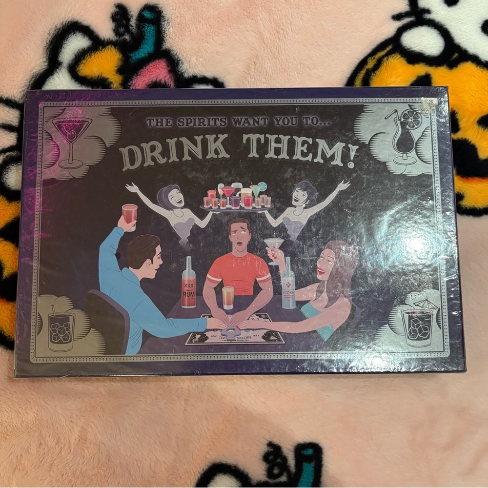 Drink Them!” Spirit Board Drinking Game – Sealed Adult Party Game (2–8 Players)